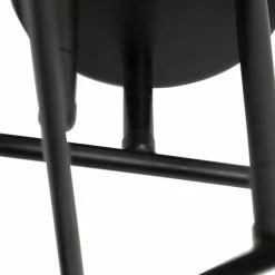 QAZQA Suspensions Plafonnier En Acier Noir -Luminaires Soldes 2022 plafonnier en acier noir 5