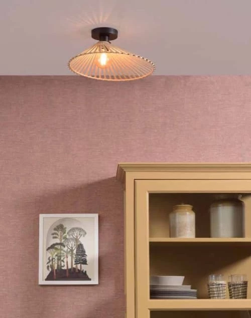 Good & Mojo Suspensions Plafonnier En Bambou Asymétrique D40 4 Good & Mojo Suspensions Plafonnier En Bambou Asymétrique D40 – Image 2