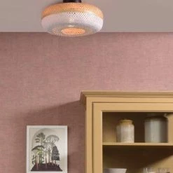 Good & Mojo Suspensions Plafonnier En Bambou Blanc D40 -Luminaires Soldes 2022 plafonnier en bambou blanc d40 1