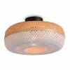 Good & Mojo Suspensions Plafonnier En Bambou Blanc D40 -Luminaires Soldes 2022 plafonnier en bambou blanc d40
