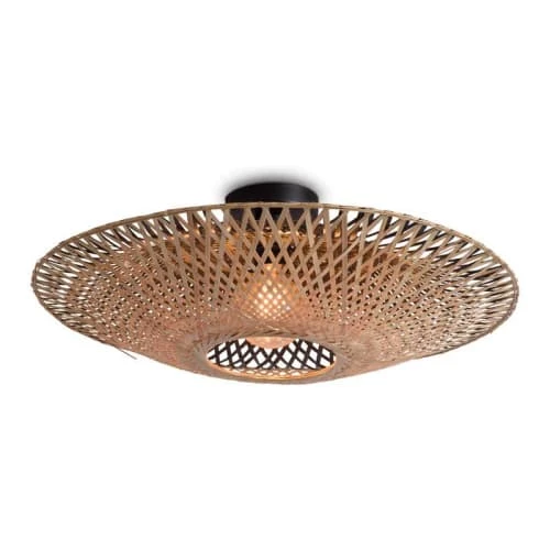 Good & Mojo Suspensions Plafonnier En Bambou D44cm 3 Good & Mojo Suspensions Plafonnier En Bambou D44cm