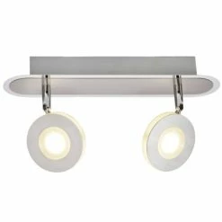 Brilliant Appliques Murales Et Spots Plafonnier En Métal Argenté