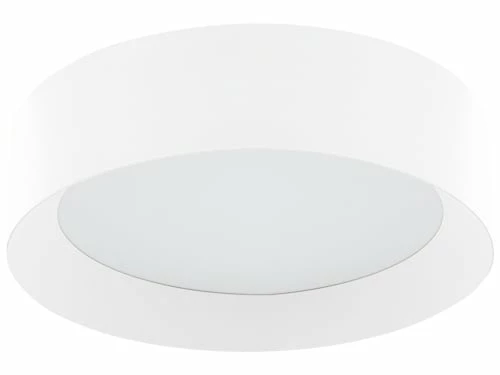 Beliani Suspensions Plafonnier En Métal LED ⌀ 45 Cm Blanc -Luminaires Soldes 2022 plafonnier en metal led 45 cm blanc