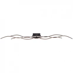 Paul Neuhaus Suspensions Plafonnier En Métal Noir -Luminaires Soldes 2022 plafonnier en metal noir 3