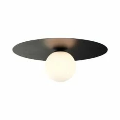 Brilliant Suspensions Plafonnier Ou Applique Murale Métal Or/verre D30cm 10 Brilliant Suspensions Plafonnier Ou Applique Murale Métal Or/verre D30cm -Luminaires Soldes 2022 plafonnier ou applique murale metal noir verre d30cm