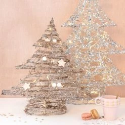 Maisons Du Monde Sapins De Noël Sapin Lumineux En Rotin H40 -Luminaires Soldes 2022 sapin lumineux en rotin h40 1000 0 36 171785 3