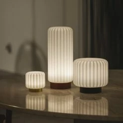 Atelier Pierre Lampes à Poser Set De 3 Lampes Dentelles 9cm Pvc Terracotta -Luminaires Soldes 2022 set de 3 lampes dentelles 9cm pvc terracotta 3