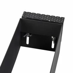 QAZQA Appliques Murales Et Spots Spot à Encastrer En Acier Noir -Luminaires Soldes 2022 spot a encastrer en acier noir 2