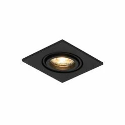 QAZQA Appliques Murales Et Spots Spot à Encastrer En Aluminium Noir -Luminaires Soldes 2022 spot a encastrer en aluminium noir 10