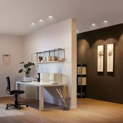 Paulmann Appliques Murales Et Spots Spot à Encastrer En Métal Blanc -Luminaires Soldes 2022 spot a encastrer en metal blanc 3