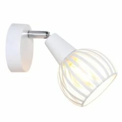 Keria Appliques Murales Et Spots Spot Mural 1 Lumières En Métal Noir -Luminaires Soldes 2022 spot mural 1 lumieres en metal blanc