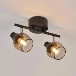 Corep Appliques Murales Et Spots Spots Orientables Métal Grillagé L26cm -Luminaires Soldes 2022 spots orientables metal grillage l26cm 2