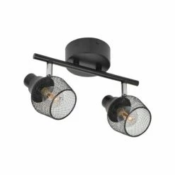 Corep Appliques Murales Et Spots Spots Orientables Métal Grillagé L26cm