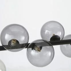 Maisons Du Monde Suspensions Suspension 14 Globes En Verre Fumé Et Métal Noir 7 Maisons Du Monde Suspensions Suspension 14 Globes En Verre Fumé Et Métal Noir -Luminaires Soldes 2022 suspension 14 globes en verre fume et metal noir 1000 12 38 210778 2