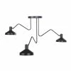 Maisons Du Monde Suspensions Suspension 3 Abat-jour En Métal Noir -Luminaires Soldes 2022 suspension 3 abat jour en metal noir 1000 2 37 222872 1