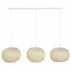 Maisons Du Monde Suspensions Suspension 3 Abat-jours En Bambou Et Support En Métal Blanc -Luminaires Soldes 2022 suspension 3 abat jours en bambou et support en metal blanc 1000 11 2 226978 1