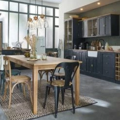 Maisons Du Monde Suspensions Suspension 3 Globes En Verre Et Manguier -Luminaires Soldes 2022 suspension 3 globes en verre et manguier 1000 7 38 210450 4