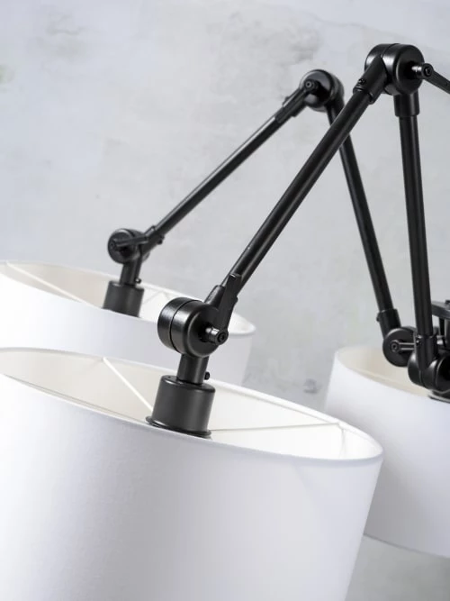 It's About Romi Lustres Suspension 5 Bras Abats-jour Blancs 8 It's About Romi Lustres Suspension 5 Bras Abats-jour Blancs – Image 6