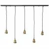 Maisons Du Monde Suspensions Suspension 5 Douilles En Métal Coloris Noir Et Laiton -Luminaires Soldes 2022 suspension 5 douilles en metal coloris noir et laiton 1000 9 38 165555 2