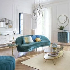 Maisons Du Monde Suspensions Suspension 6 Globes En Verre Et Métal Doré -Luminaires Soldes 2022 suspension 6 globes en verre et metal dore 1000 14 24 202892 5