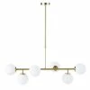 Maisons Du Monde Suspensions Suspension 6 Globes En Verre Opaline Et Métal Doré -Luminaires Soldes 2022 suspension 6 globes en verre opaline et metal dore 1000 8 30 201832 1