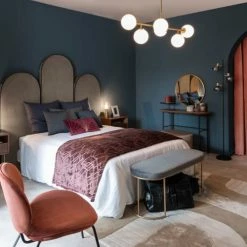 Maisons Du Monde Suspensions Suspension 6 Globes En Verre Opaline Et Métal Doré -Luminaires Soldes 2022 suspension 6 globes en verre opaline et metal dore 1000 8 30 201832 6