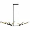 Kare Design Suspensions Suspension 7 Branches En Acier Noir Et Cuivré -Luminaires Soldes 2022 suspension 7 branches en acier noir et cuivre