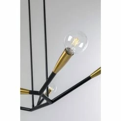 Kare Design Suspensions Suspension 7 Branches En Acier Noir Et Cuivré -Luminaires Soldes 2022 suspension 7 branches en acier noir et cuivre 3