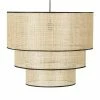 Maisons Du Monde Suspensions Suspension Abat-jour 3 Niveaux Cannage En Rotin Et Coton Noir -Luminaires Soldes 2022 suspension abat jour 3 niveaux cannage en rotin et coton noir 1000 10 36 221231 1