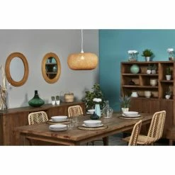 ATHM DESIGN Suspensions Suspension Abat Jour Bambou Beige -Luminaires Soldes 2022 suspension abat jour bambou beige 3