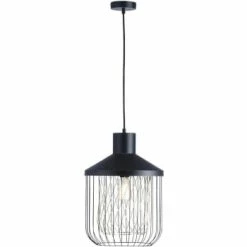 ATHM DESIGN Suspensions Suspension Abat Jour Métal Rouge -Luminaires Soldes 2022 suspension abat jour metal 4