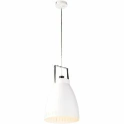ATHM DESIGN Suspensions Suspension Abat Jour Métal Blanc -Luminaires Soldes 2022 suspension abat jour metal blanc 22