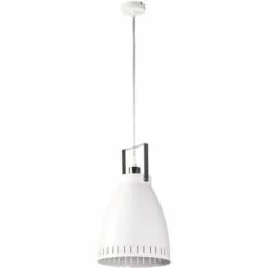 ATHM DESIGN Suspensions Suspension Abat Jour Métal Noir -Luminaires Soldes 2022 suspension abat jour metal blanc 3