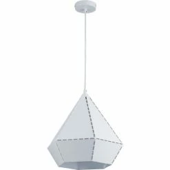 ATHM DESIGN Suspensions Suspension Abat Jour Métal Blanc -Luminaires Soldes 2022 suspension abat jour metal blanc 34