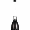 ATHM DESIGN Suspensions Suspension Abat Jour Métal Noir -Luminaires Soldes 2022 suspension abat jour metal noir 1