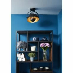 ATHM DESIGN Suspensions Suspension Abat Jour Métal Noir -Luminaires Soldes 2022 suspension abat jour metal noir 35