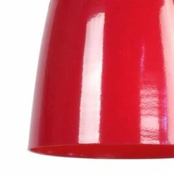 Tosel Suspensions Suspension Acier Rouge -Luminaires Soldes 2022 suspension acier rouge 2
