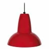 Tosel Suspensions Suspension Aluminium Rouge -Luminaires Soldes 2022 suspension aluminium rouge