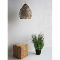 HYDILE Suspensions Suspension Bambou Avec Abat-jour Blanc -Luminaires Soldes 2022 suspension bambou avec abat jour blanc 1