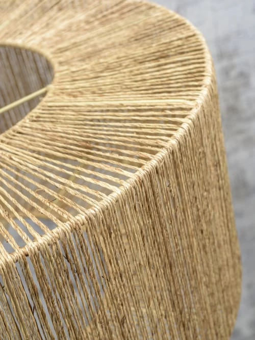 Good & Mojo Suspensions Suspension Bambou Jute D60cm 7 Good & Mojo Suspensions Suspension Bambou Jute D60cm – Image 5