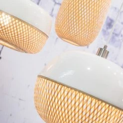 Good & Mojo Suspensions Suspension Bambou Naturel D40/H22cm 11 Good & Mojo Suspensions Suspension Bambou Naturel D40/H22cm -Luminaires Soldes 2022 suspension bambou naturel d40 h22cm 3