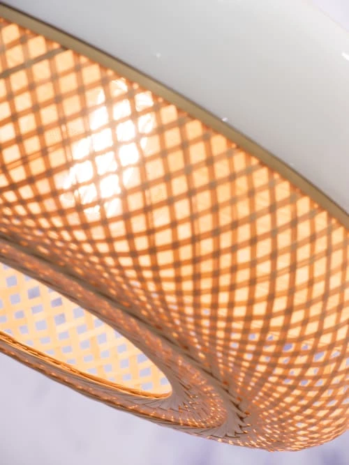 Good & Mojo Suspensions Suspension Bambou Naturel D40/H22cm 7 Good & Mojo Suspensions Suspension Bambou Naturel D40/H22cm – Image 5