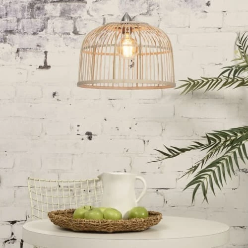 Good & Mojo Suspensions Suspension Bambou Naturel D40cm 4 Good & Mojo Suspensions Suspension Bambou Naturel D40cm – Image 2