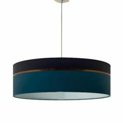 Nouvelles versions 21 Abat-jours Suspensions Suspension Bicolore Bleu T 65 X H 25