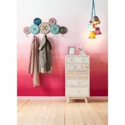 Kare Design Suspensions Suspension Bohème 5 Abat-jours En Tissu -Luminaires Soldes 2022 suspension boheme 5 abat jours en tissu 1