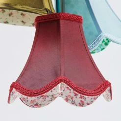 Kare Design Suspensions Suspension Bohème 5 Abat-jours En Tissu -Luminaires Soldes 2022 suspension boheme 5 abat jours en tissu 2