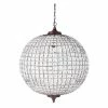 Maisons Du Monde Suspensions Suspension Boule à Pampilles Et Métal Coloris Rouille -Luminaires Soldes 2022 suspension boule a pampilles et metal coloris rouille 1000 1 8 130306 1