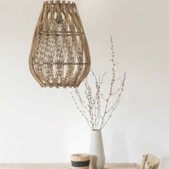 Maisons Du Monde Suspensions Suspension Cloche En Rotin -Luminaires Soldes 2022 suspension cloche en rotin 1000 11 36 199829 2