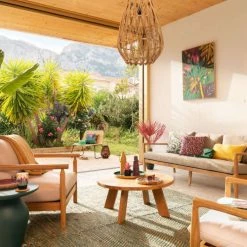 Maisons Du Monde Suspensions Suspension Cloche En Rotin -Luminaires Soldes 2022 suspension cloche en rotin 1000 11 36 199829 5