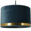 Metropolight Suspensions Suspension Cylindre En Velours Bleu D29cm -Luminaires Soldes 2022 suspension cylindre en velours bleu d29cm